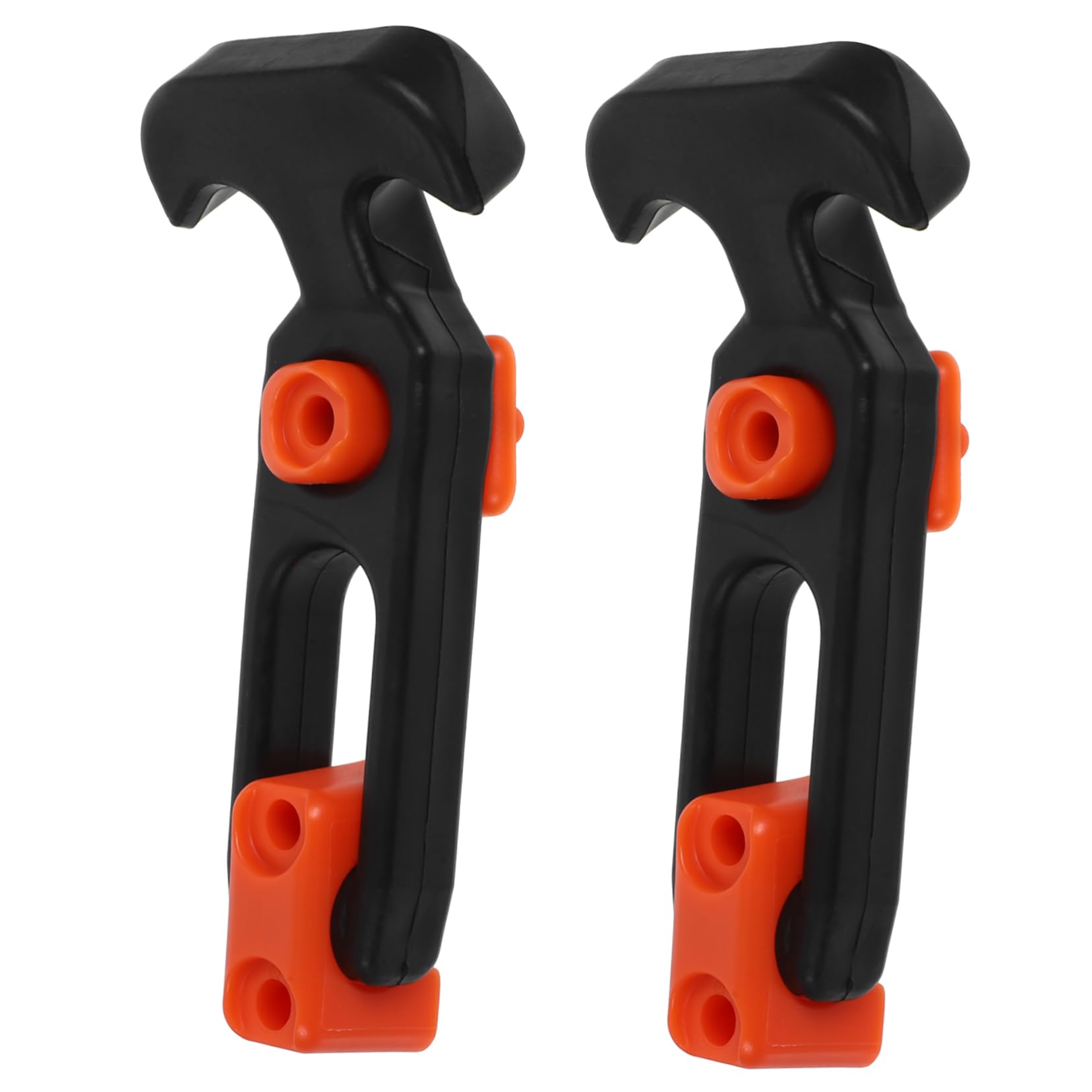 KICHOUSE 2pcs Rubber Lock Hasp Latch Toolbox Latches Lock Hatch Latches Latch Replacement Latches Replacement Car Hood Catches Toolbox Hasp Rubber Latch T-Handle Hasp for Toolboxes