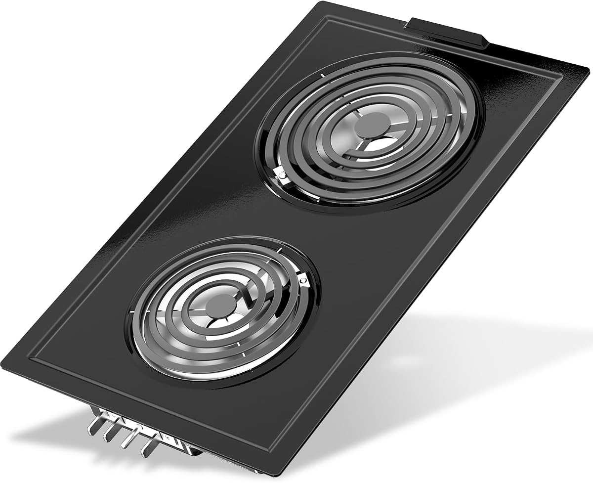 Cartucho de elemento de bobina JEA7000ADBA actualizado para piezas de estufa Jenn-air | Para cartucho de estufa Jenn Air JEA7000ADB Estufa de hidromasaje Quemadores eléctricos de repuesto Rango de bobina Elementos de calefacción del horno