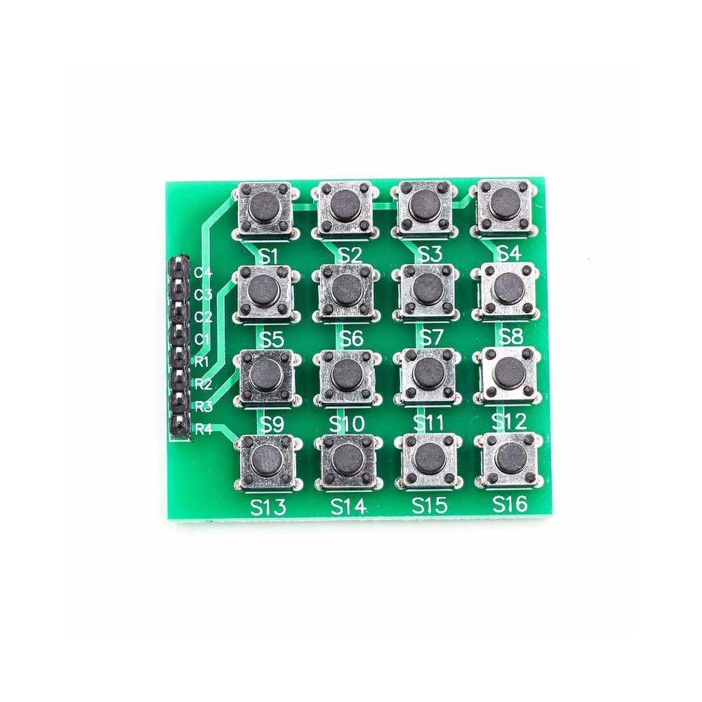 1pcs 8pin 4x4 Matrix 16 Keys Button Keyboard Breadboard Module