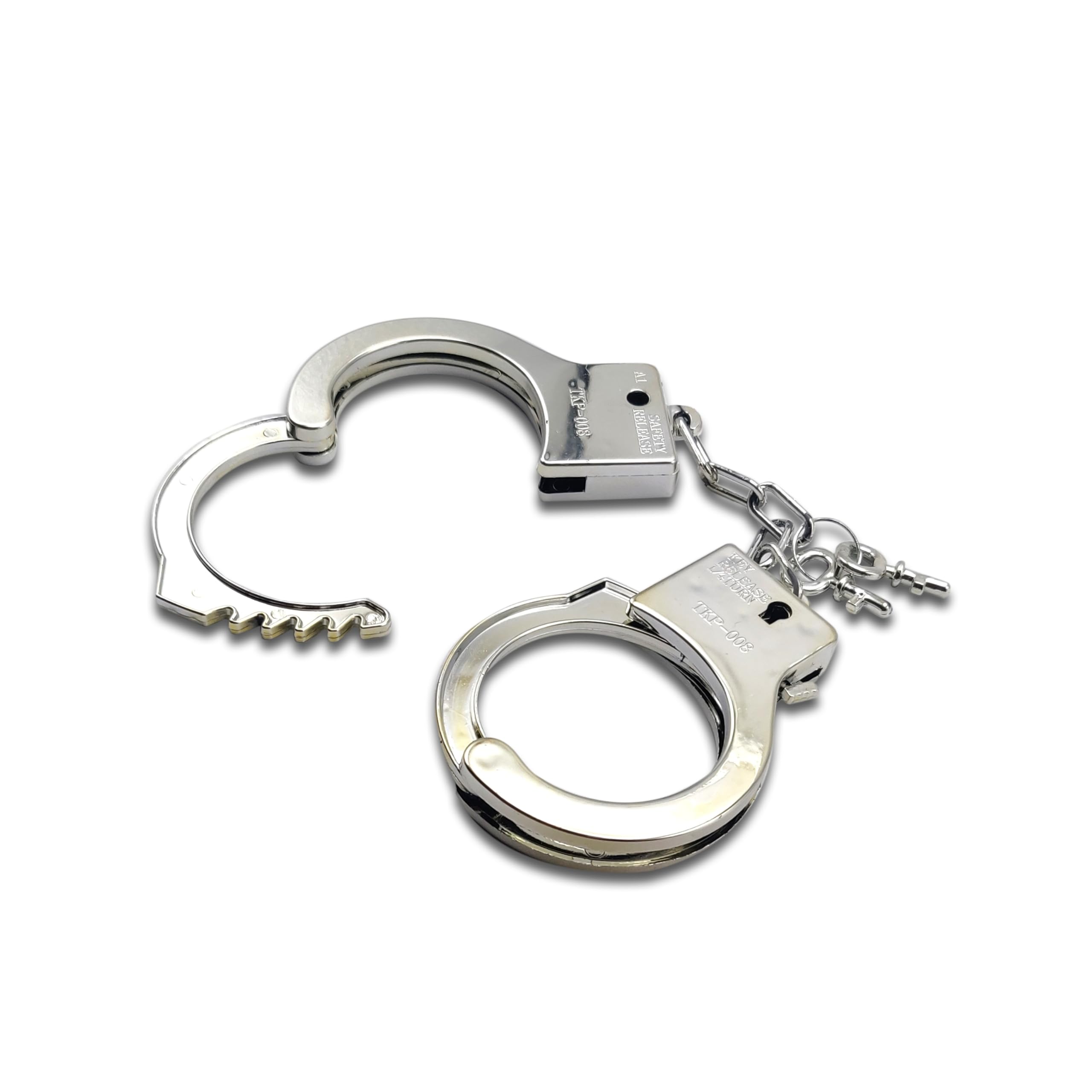Prokart Handcuff for Kids for Police Role Play Costume Accessories Plastic Silver Handcuffs and Cop Toy Hen Party Hathkadi (B0C6HZZJDH) Amazon Price History, Amazon Price Tracker
