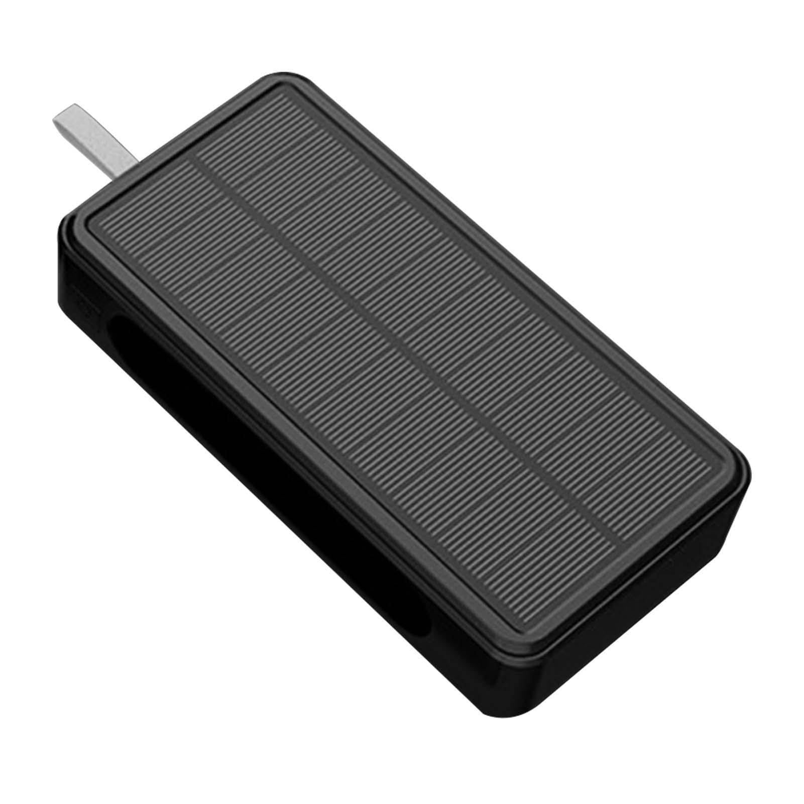 Power Bank - Power Bank Solare Da 500000 MAh | Caricatore Portatile Impermeabile A Ricarica Rapida Con Torce A LED | Alimentatore Di Ricarica Mobile Wireless Solare(D)