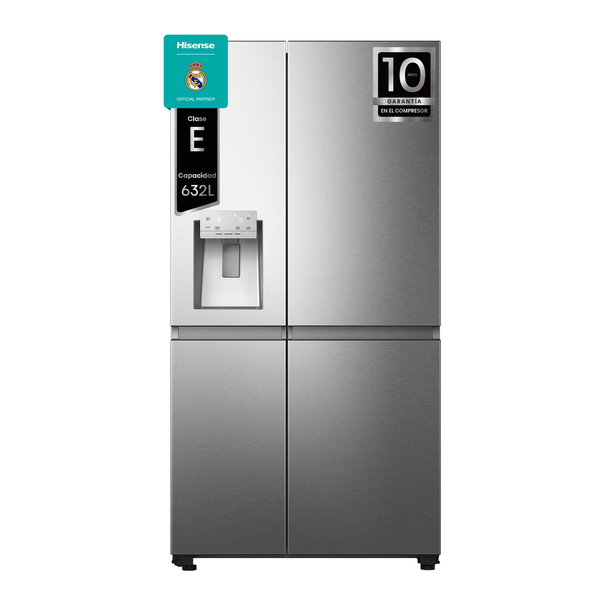 Hisense RS818N4IIE1 – Frigorífico Americano SBS, Libre Inst., Ancho 91cm