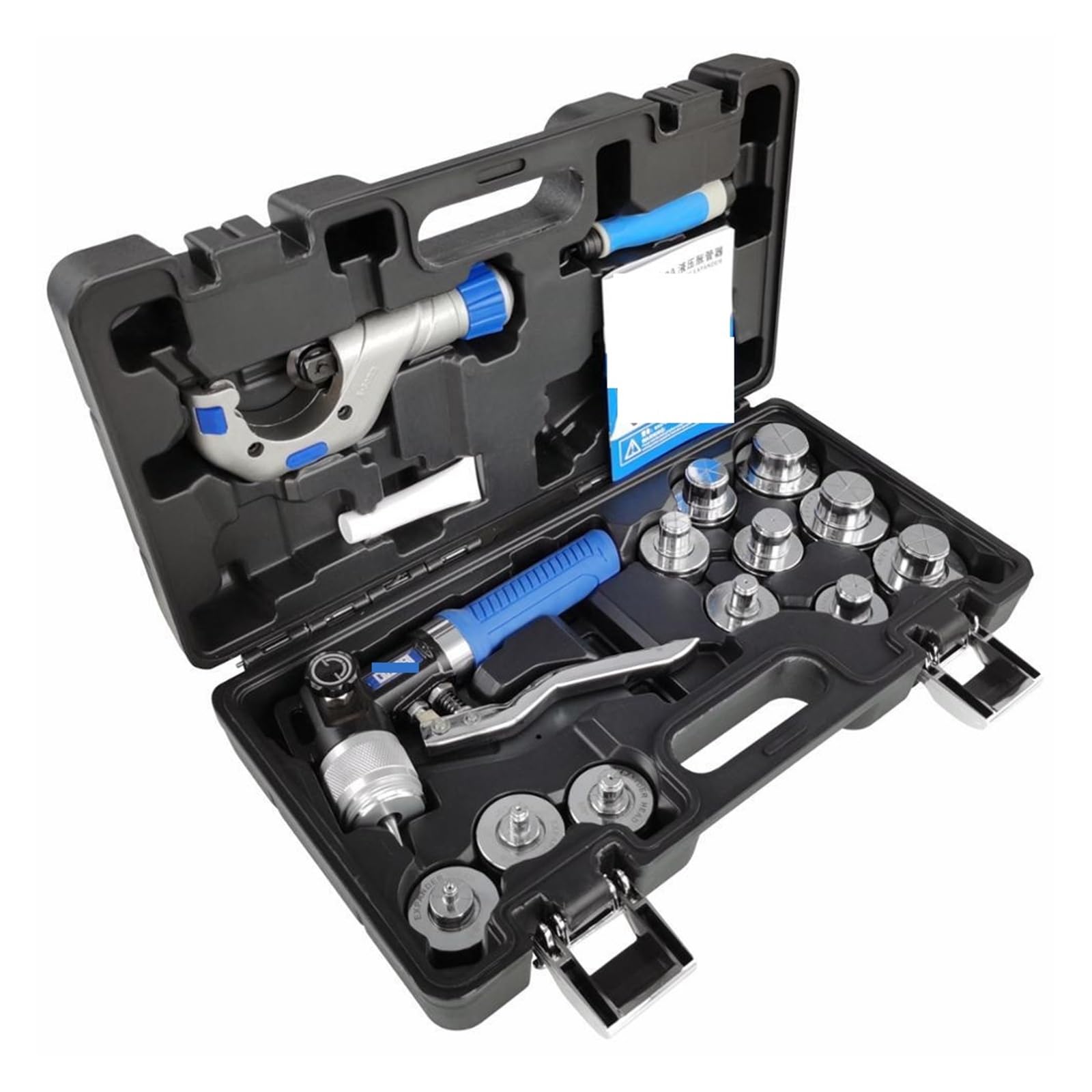 HVAC Hydraulic SWAGING Tool kit for Copper Tubing Expanding Copper Tube Expander Tool 10-42mm or 3/8" to 1-5/8" for DIY Enthusiasts(10-42mm)