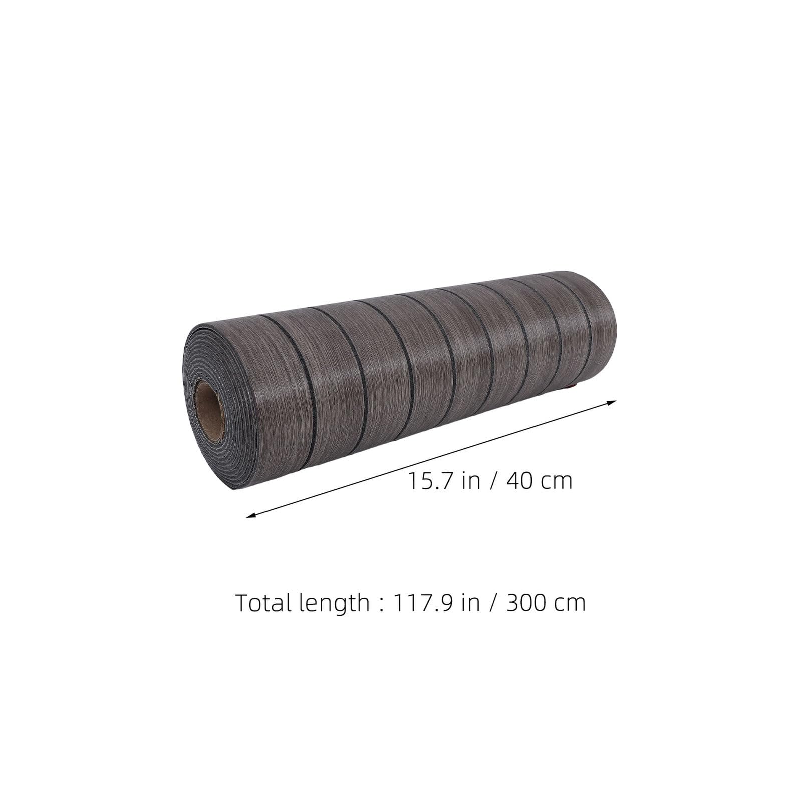 Healeved 2 Piezas Paneles de Pared 3d Autoadhesivos Marrón Oscuro 40x300cm, Papel Pintado para Baño, Revestimiento Decorativo Grueso Textura de Rejilla para Divisiones y Oficina en Casa