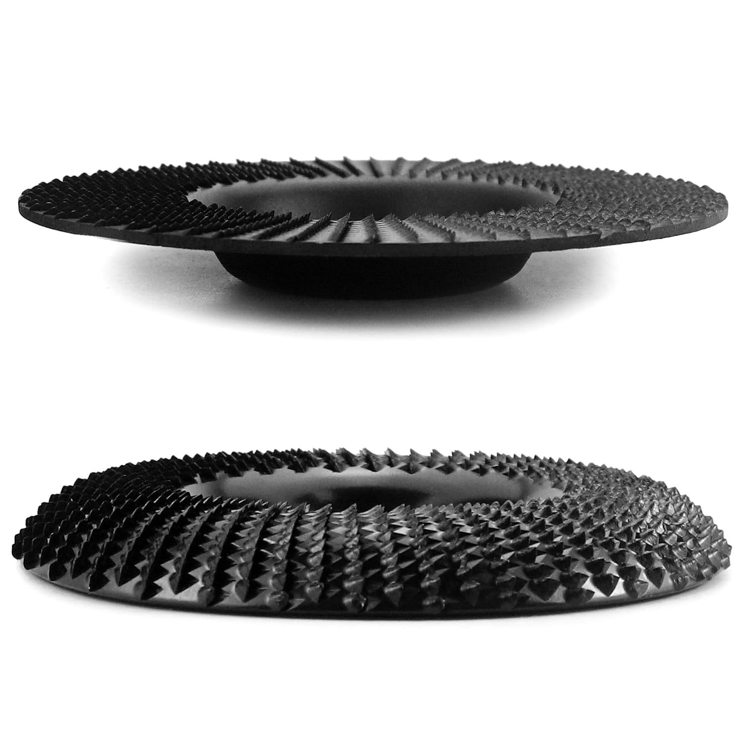 QWORK® 2 szt. frez do drewna tarcza tarnikowa Ø 125 mm x 22 mm, tarcza szlifierska do drewna, do materiałów niemetalicznych i nietwardych