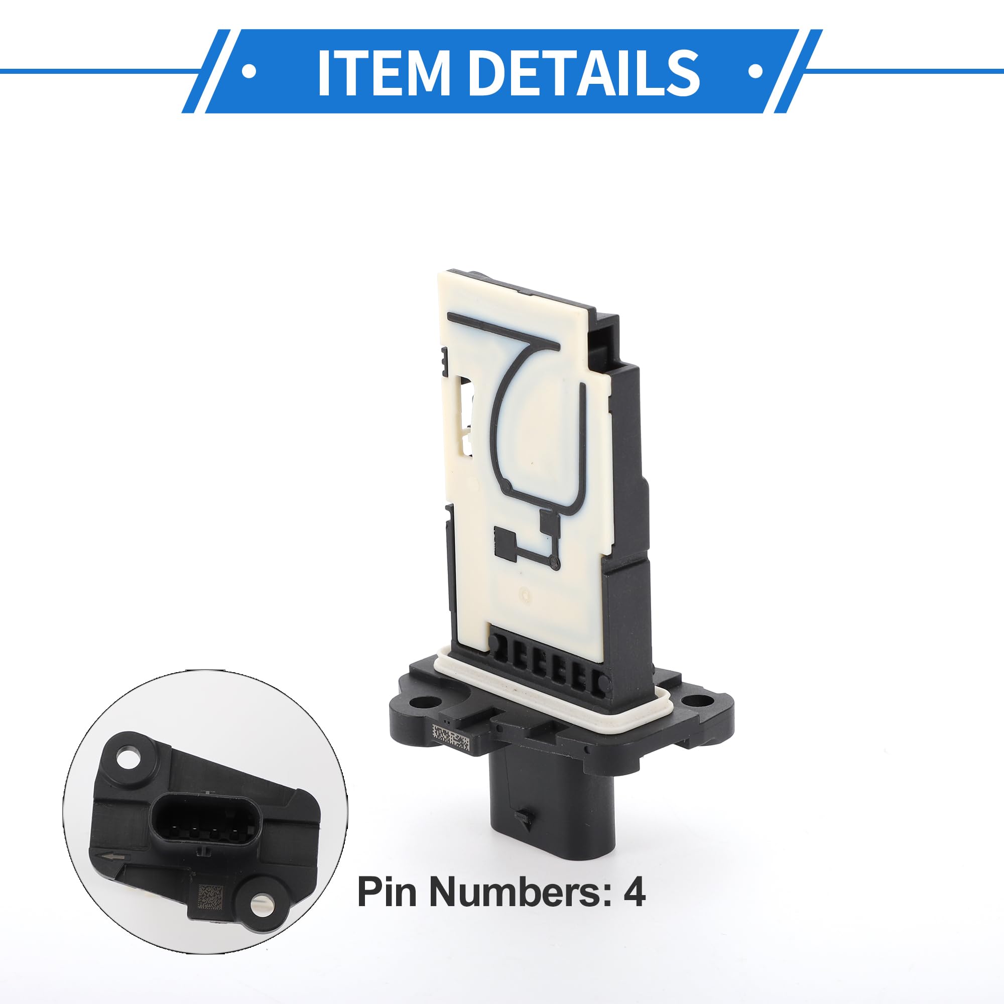 Medidor De Flujo De Aire Masivo Para Ford Edge 2.0 15-18 1Pc