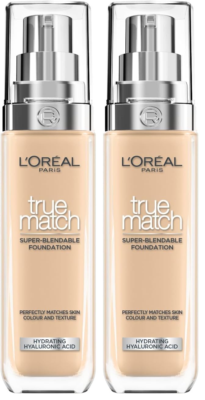 L'Oreal True Match Foundation Nr. N4 Beige 30ml (Packung mit 2)
