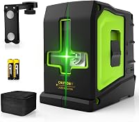 Zokoun GF120 Német Zöld Vonallézer Szintező - 360° Vízszintes és Függőleges Mérés, 5200mAh USB Tölthető Akkumulátor, Távirányítóval, Fém Ház 1