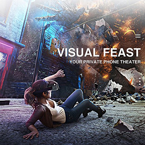 Cuffie 3D VR, kaotoer VR Headset Occhiali 3D