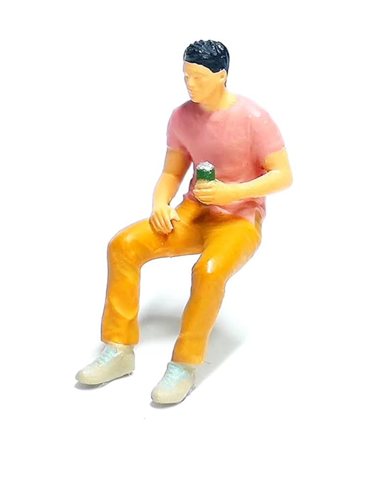 Amazon | RM 1/64ドリンク男女樹脂人形シーンコーディネート