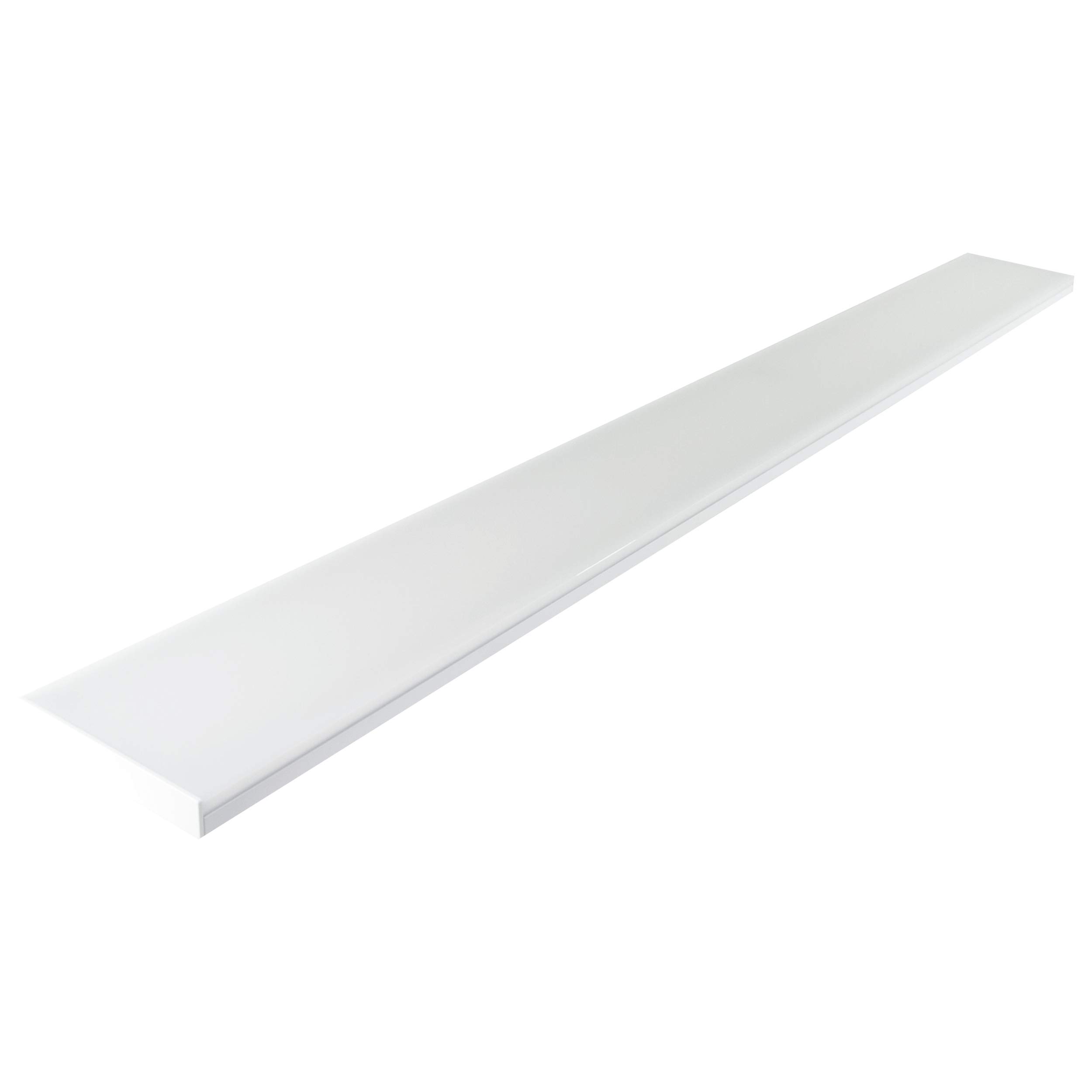 REV OFFICE Bürolampe Decke, LED Deckenlampe - Büroleuchte, 120 x 12 x 4,3 cm - 48W, 4300lm, 3000/6500k, weiss