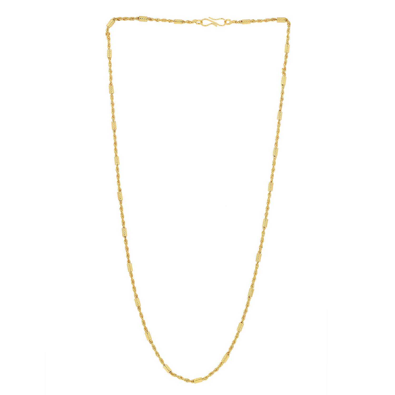 Elegant Plated Wedding Jewellery Rope Chain