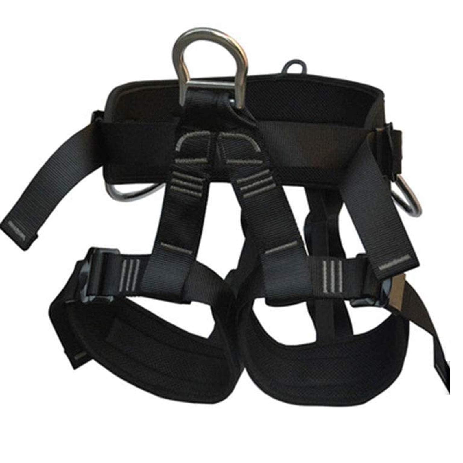 SwaYve Cinturón de Seguridad para Trabajos Aéreos, Arnés de Seguridad, Equipo de Escalada Protección Contra Caídas Cinturón de Seguridad para Medio Cuerpo Cinturón de Seguridad para Trabajos en Altura