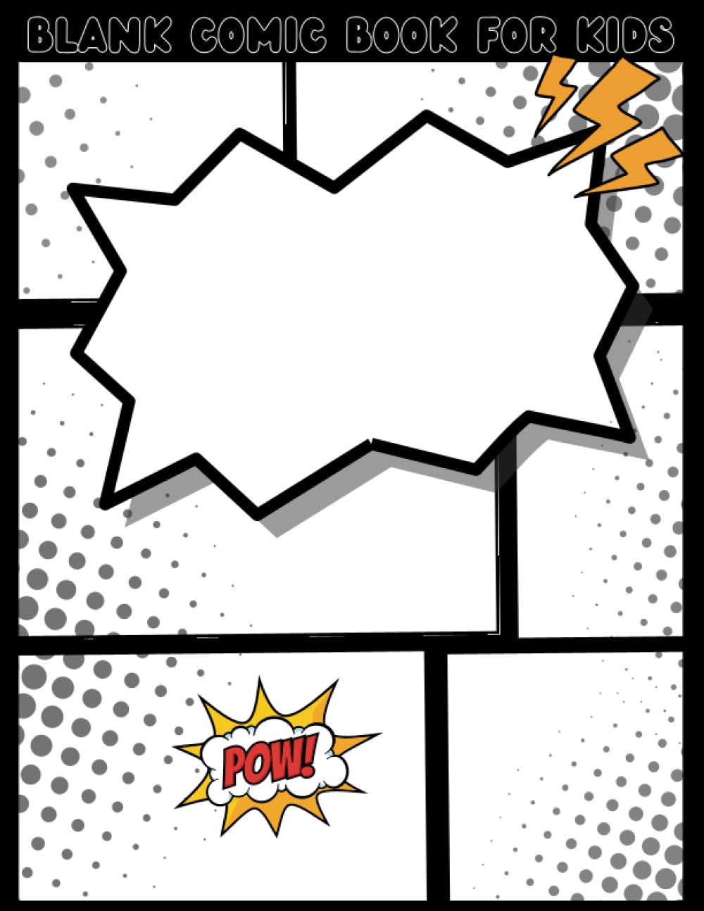 Amazon.com: Blank Comic Book: For Kids: MILTON, LIANA, MILTON, LEO: Books