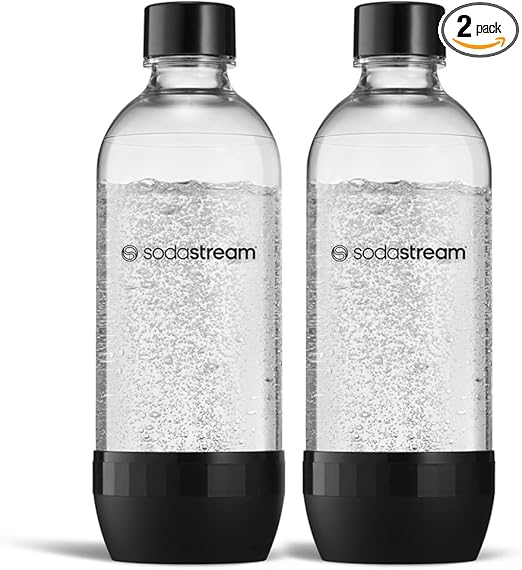 Sodastream Carbonating Bottles Clear Plastic