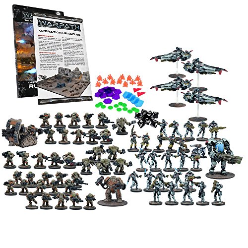 Mantic Games MGWPM110 Battle Miniature Game Set, Multi-Colour