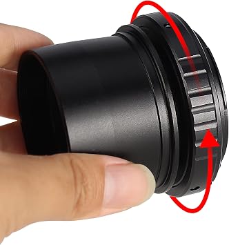 2 Camera T Adapter/T Ring with Camera Adapter (for Sony)