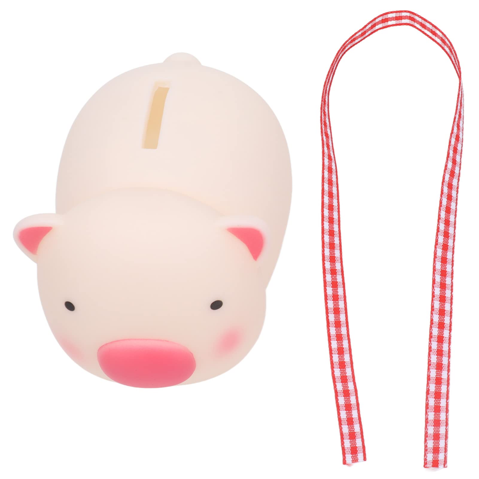 Cute Piggy Bank, Large Capacity Kids Bank, Premium Material Money Bank, Sturdy and Wide Application Savings Box for Birthday, Festival, Baby Shower (Pig)