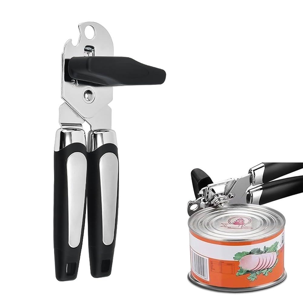 Amazon | VTEERY(みさ) 缶切り 缶オープナー 回転缶切り 缶詰