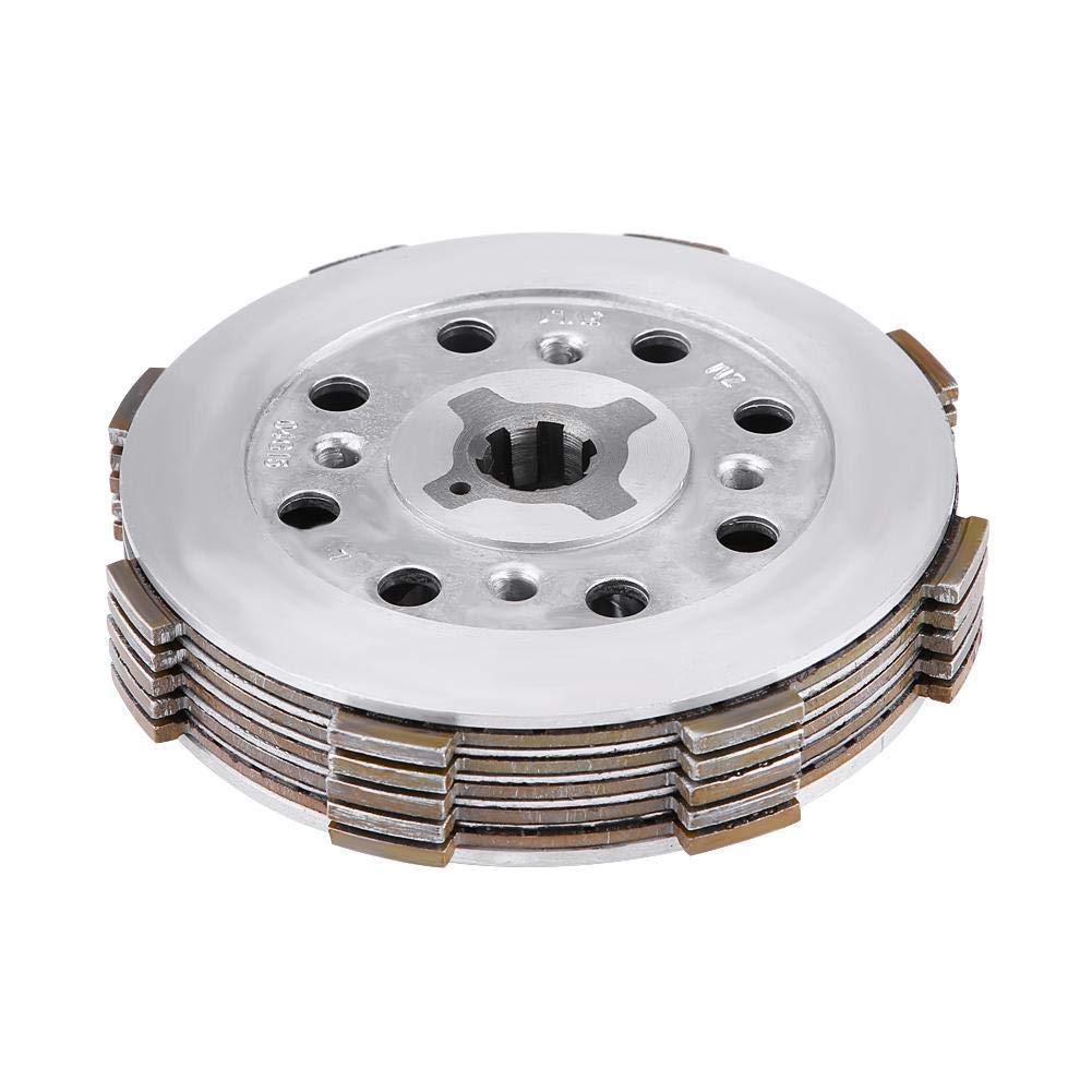 Kit de reparación y transformación de embrague de motocicleta para YBR125, que incluye conjunto de placa de presión de tablero de fibra y acero para resortes YBR 125