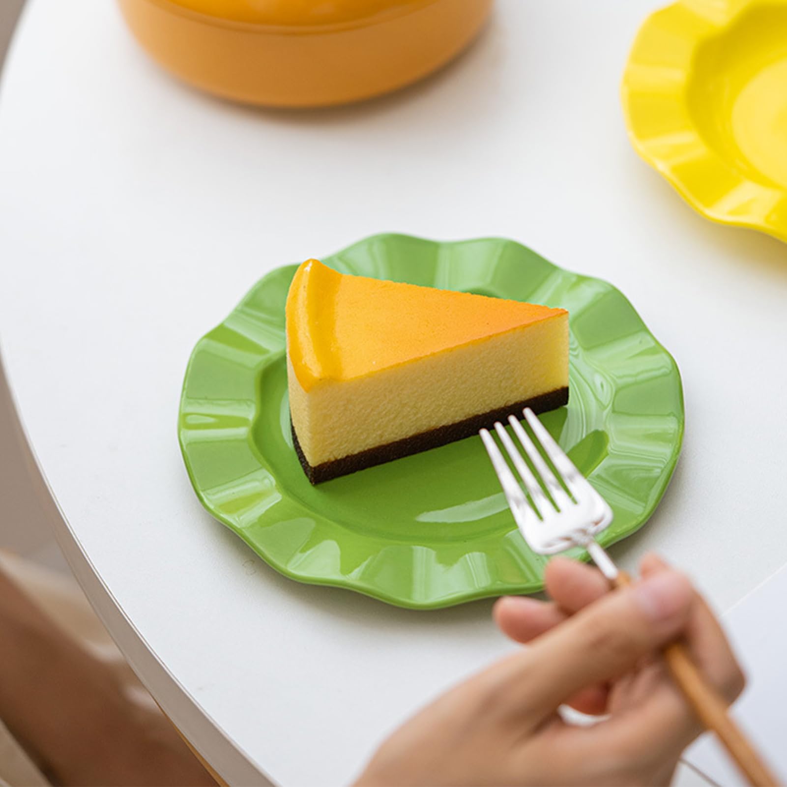Talerze burgerowe Zabawne Ceramiczne Miski Układane W Stos | Zestaw talerzy warstwowych Do domu, kuchni, mieszkania, na kemping, piknik, przyjęcie, urodziny, przekąski, sushi, posiłek