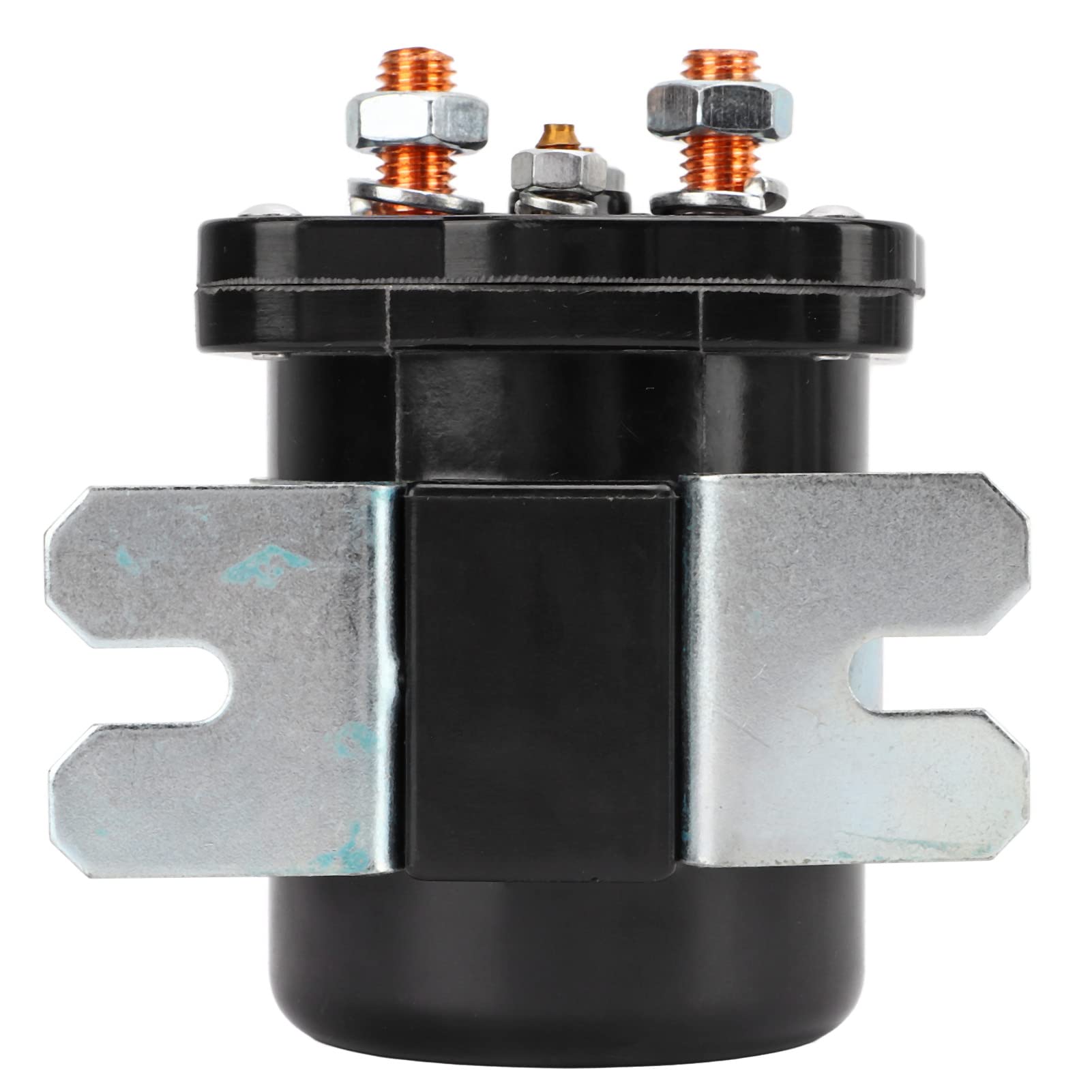 Fabater Przekaźnik Mocy Elektromagnetycznej 12 V 200 A 586-105111 586-902 Zamiennik Zaworu Elektromagnetycznego Stycznika Rozrusznika dla Białych Rodgers, 4 Wtyczki Dwustronne