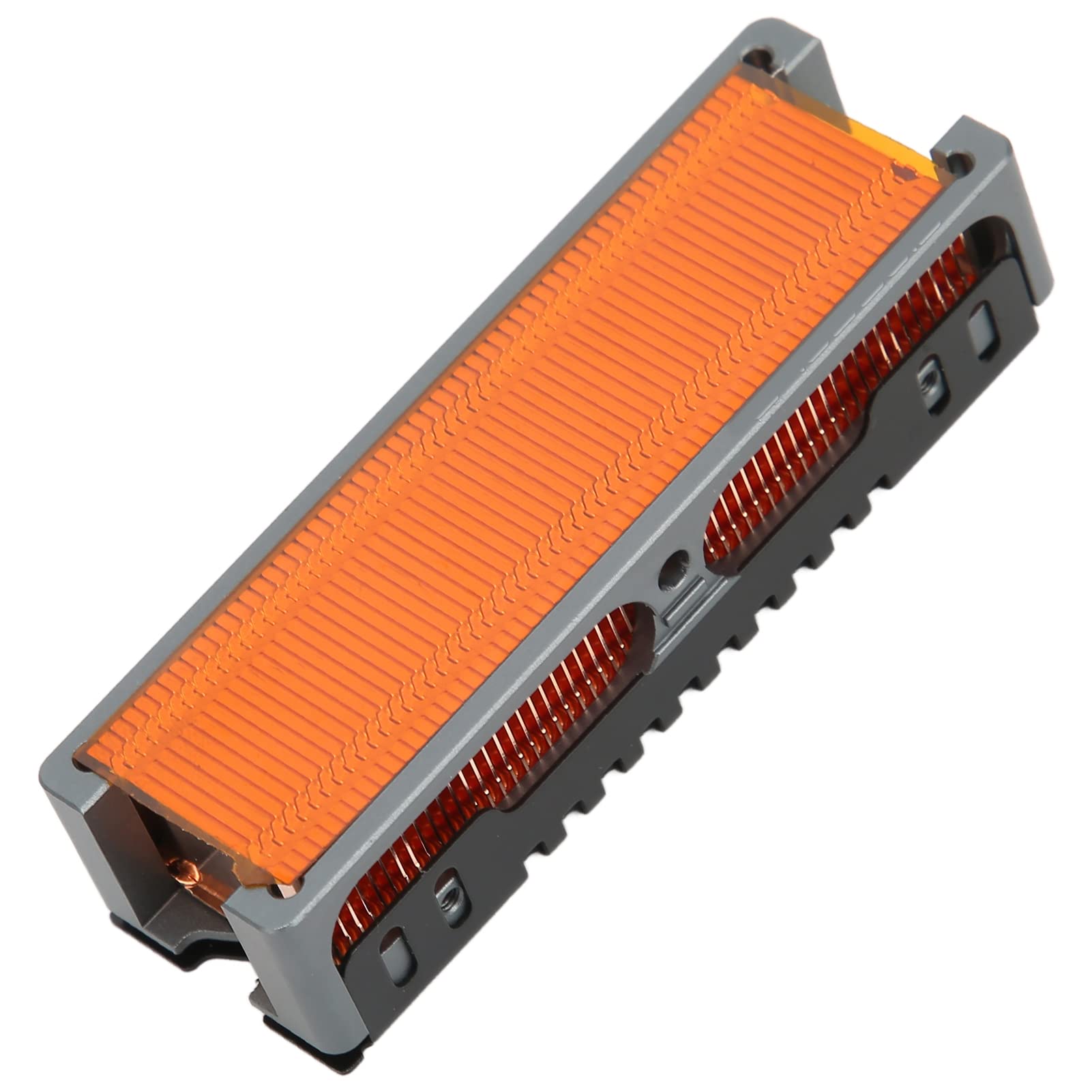 M.2 SSD-Kühlkörper, gute schnelle Wärmeableitung, 58 Abluftöffnungen, reduziert Geräusche, intelligenter PWM-Lüfter, Energie sparen, SSD-Kühler für M.2 2280 SSD-Computer