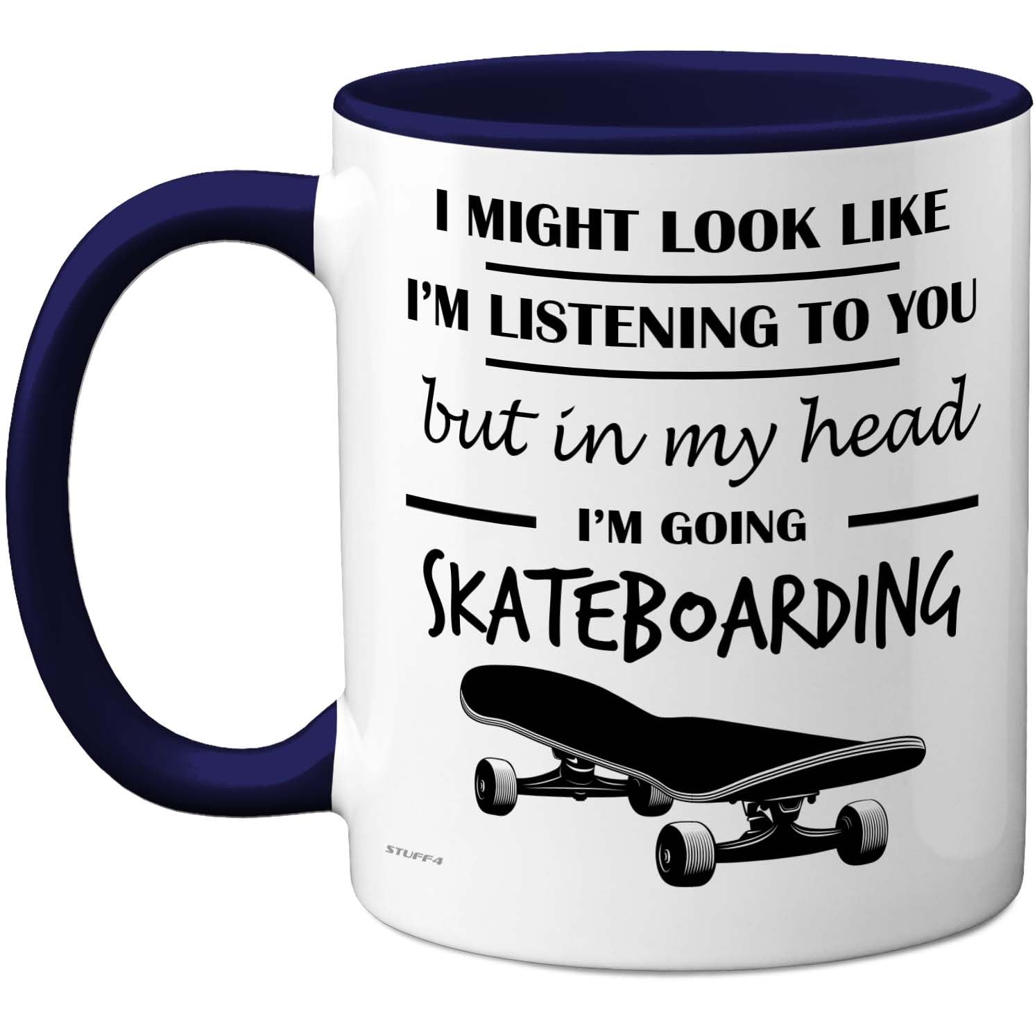 Stuff4 Skateboarding, in My Head Mug