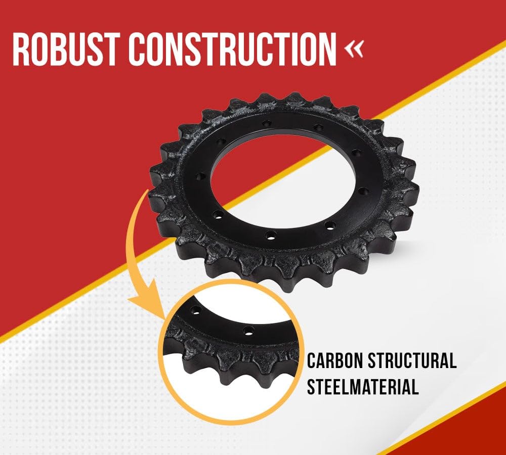 Amazon.com: Mytee Products 2 Pack Forged Track Sprocket