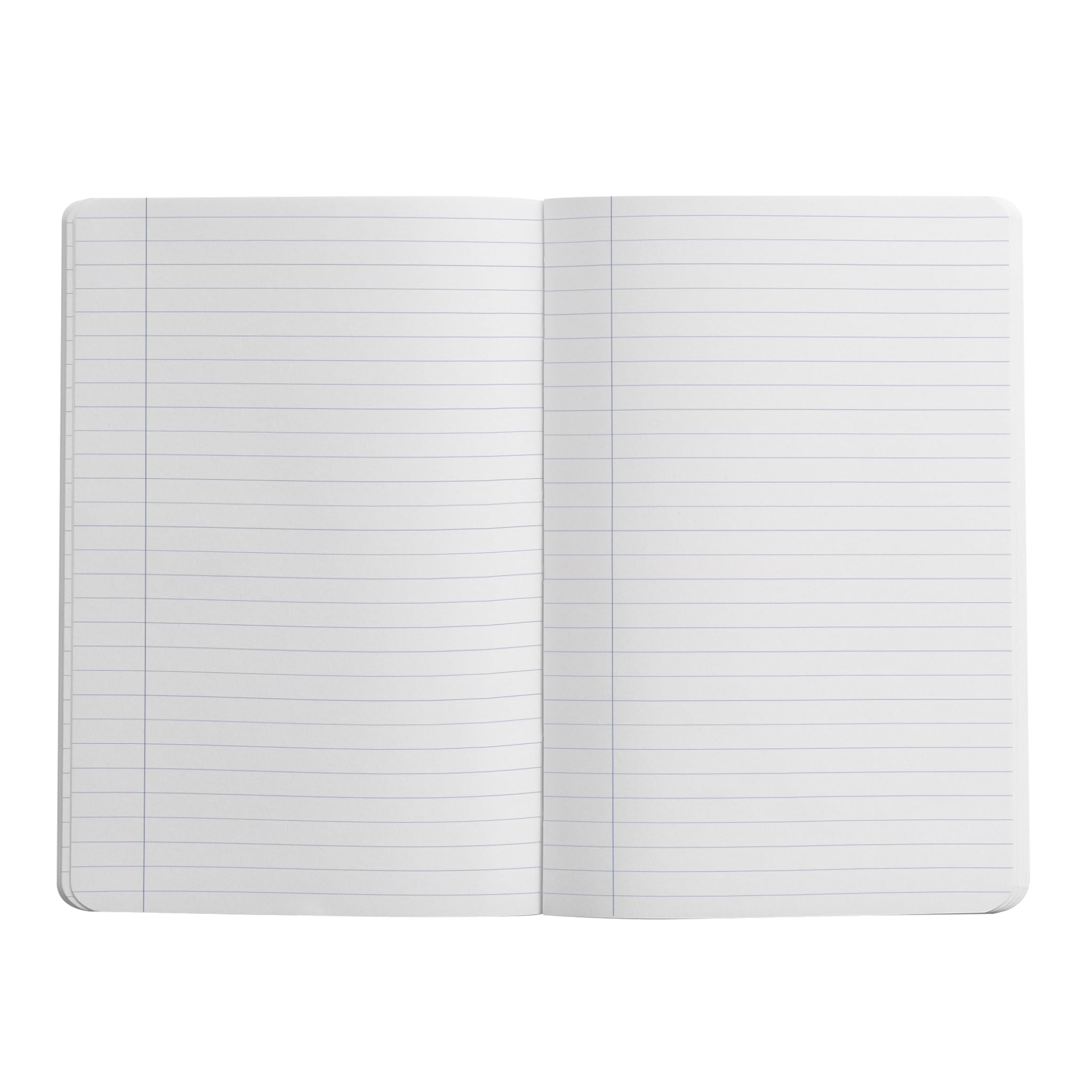 Miquelrius - Cahier agrafé A4 ligné, 48 feuilles papier extra opaque 70 g/m², reliure agrafée, couverture cartonnée plastifiée, garde imprimée, espace pour le nom, Flower - 4