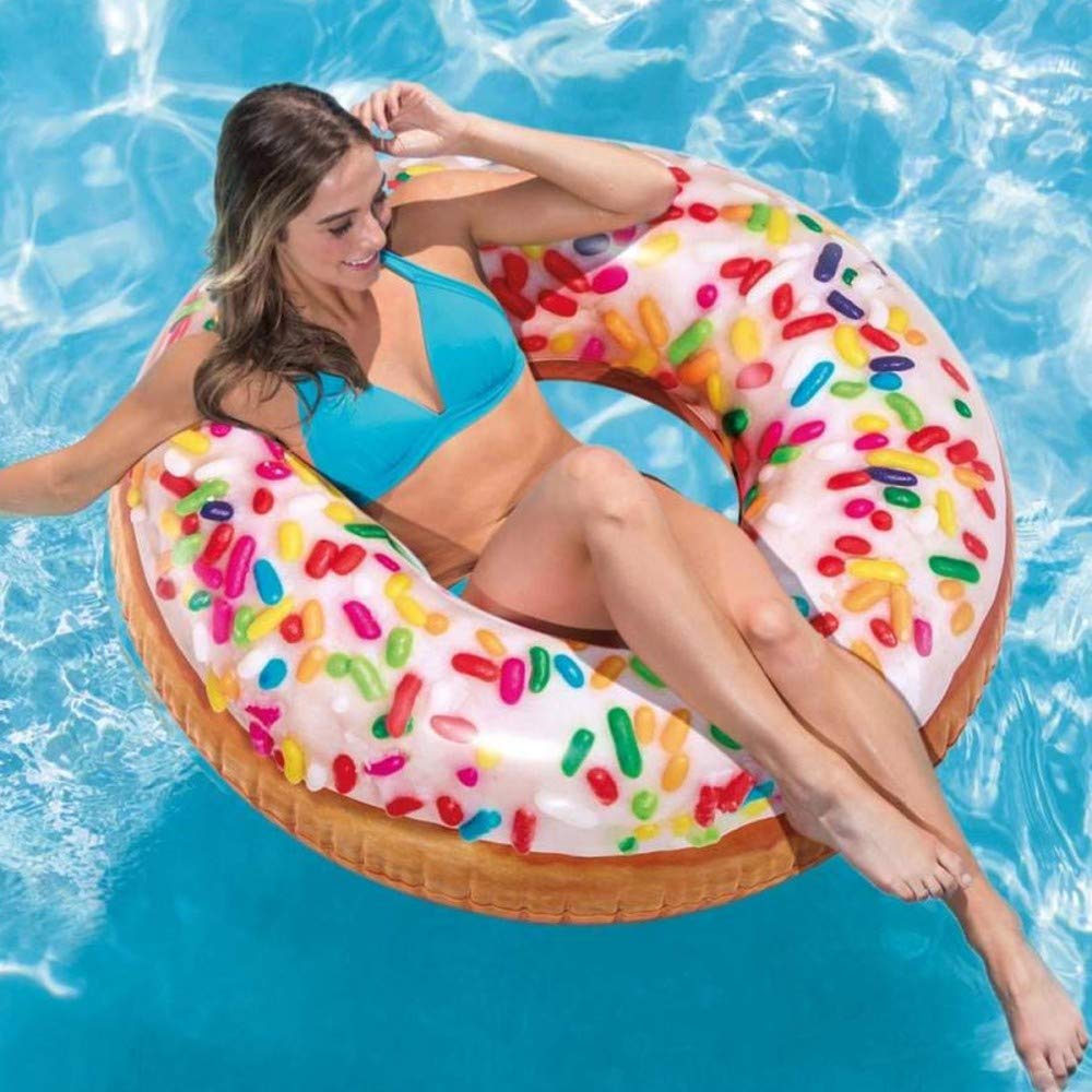 Intex Rueda Hinchable Intex Donut de Colores 99 cm diámetro (56263)