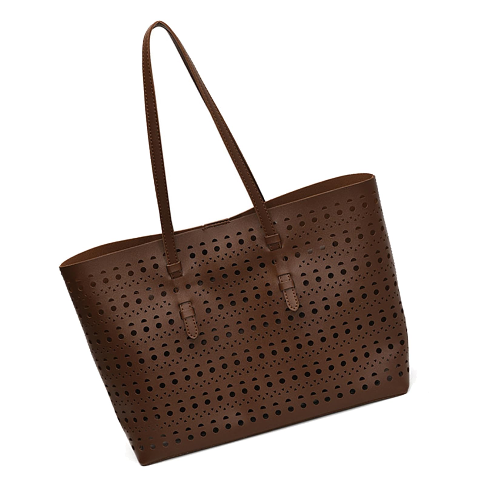Borsa a Tracolla Leggera in PU Cava per Professionisti pendolari di Lavoro spaziosi con Tasche Multiple e pendolari quotidiani Resistenti allo Strappo
