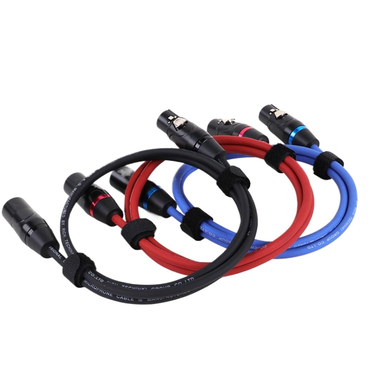 Kabel XLR 3-pinowy męski na żeński ekranowany kabel audio M/F do miksera mikrofonu 0,3 m 1 m 1,5 m 2 m 3 m 5 m 8 m 10 m 15 m (czerwony, 15 m)