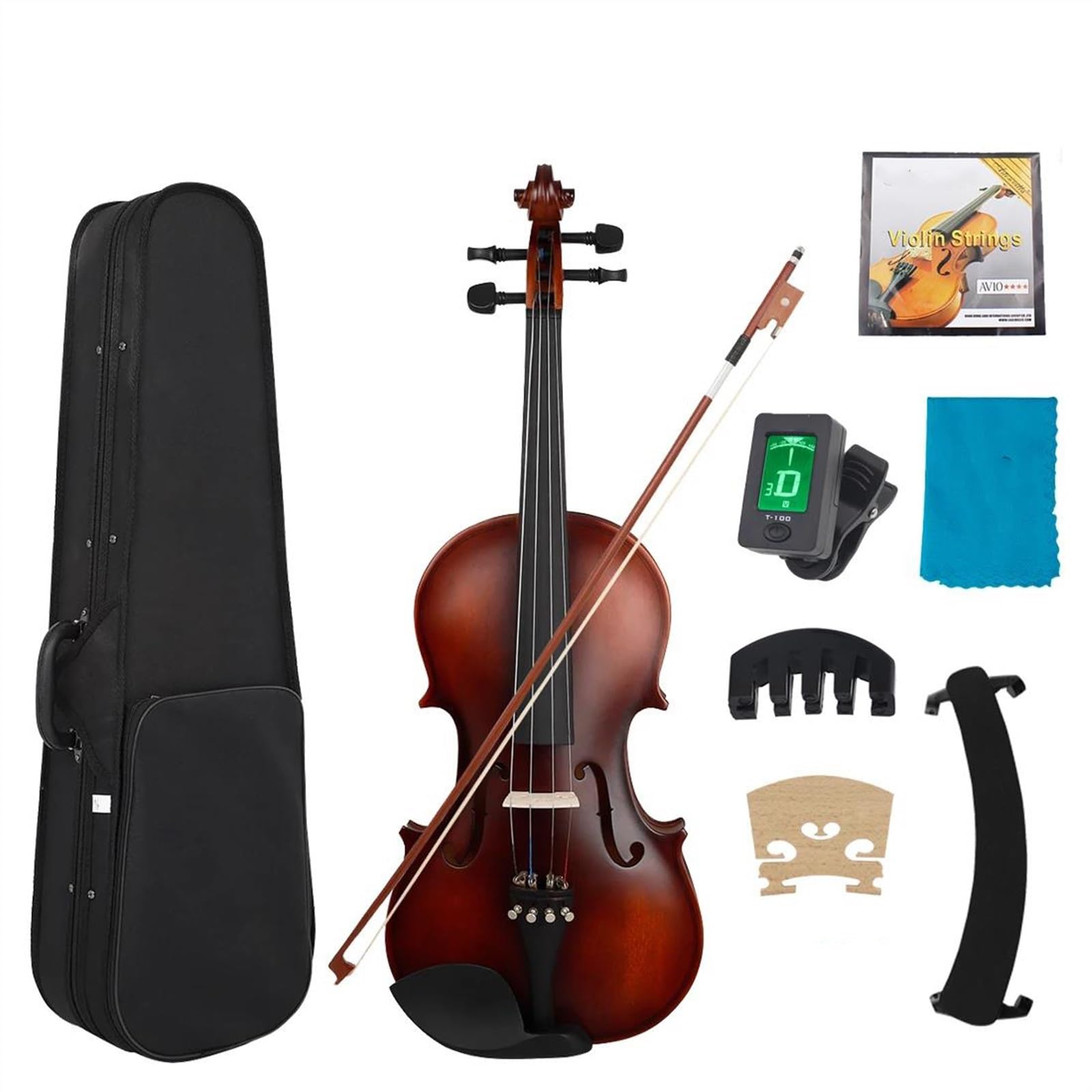 Geige Violine 4/4 3/4 Lindenholzplatte Violinensatz(3-4 Set)