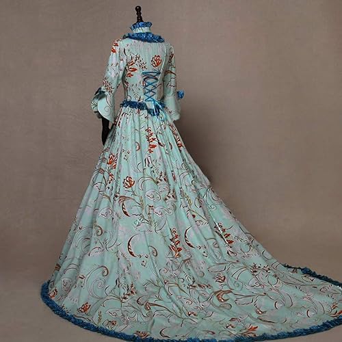 Miniatura 4 de Vestido gótico renacentista, disfraz medieval, renacentista, disfraz victoriano sexy para mujer, disfraz de Halloween de hada Holloween para niñas,