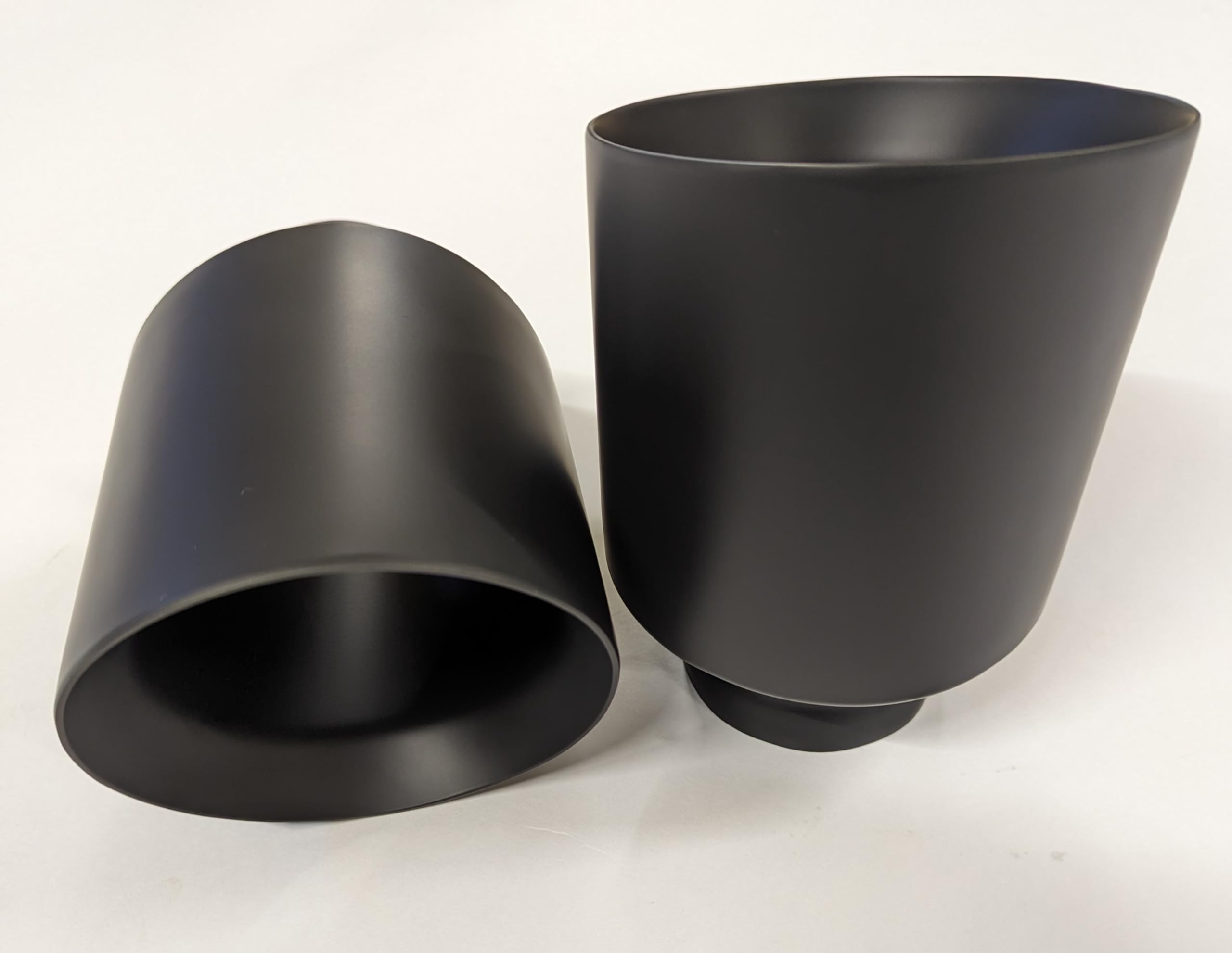 2015-2023 Charger 5.0" Exhaust Tip Replacement Set, Black or Polished (Black)