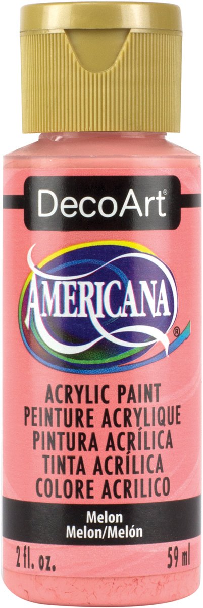 DecoArtAmericana Acrylic Paint, 2-Ounce, Melon