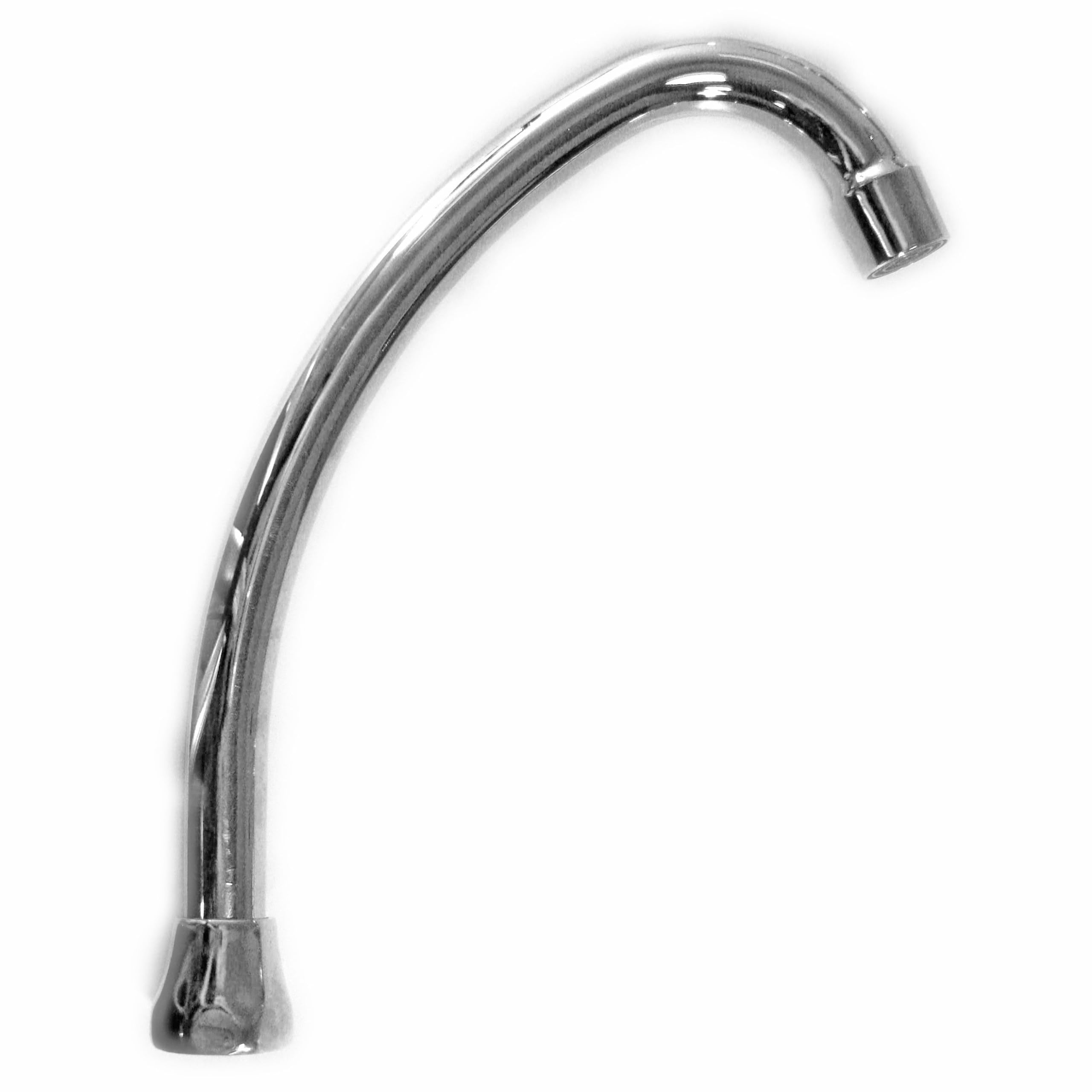 Bagnoclic - Canna Alta Universale 3/4 Per Bagno E Cucina | Ricambio In Ottone Cromato Lucido | Attacco Standard 13.5Cm, Cromo, Ottone - 4