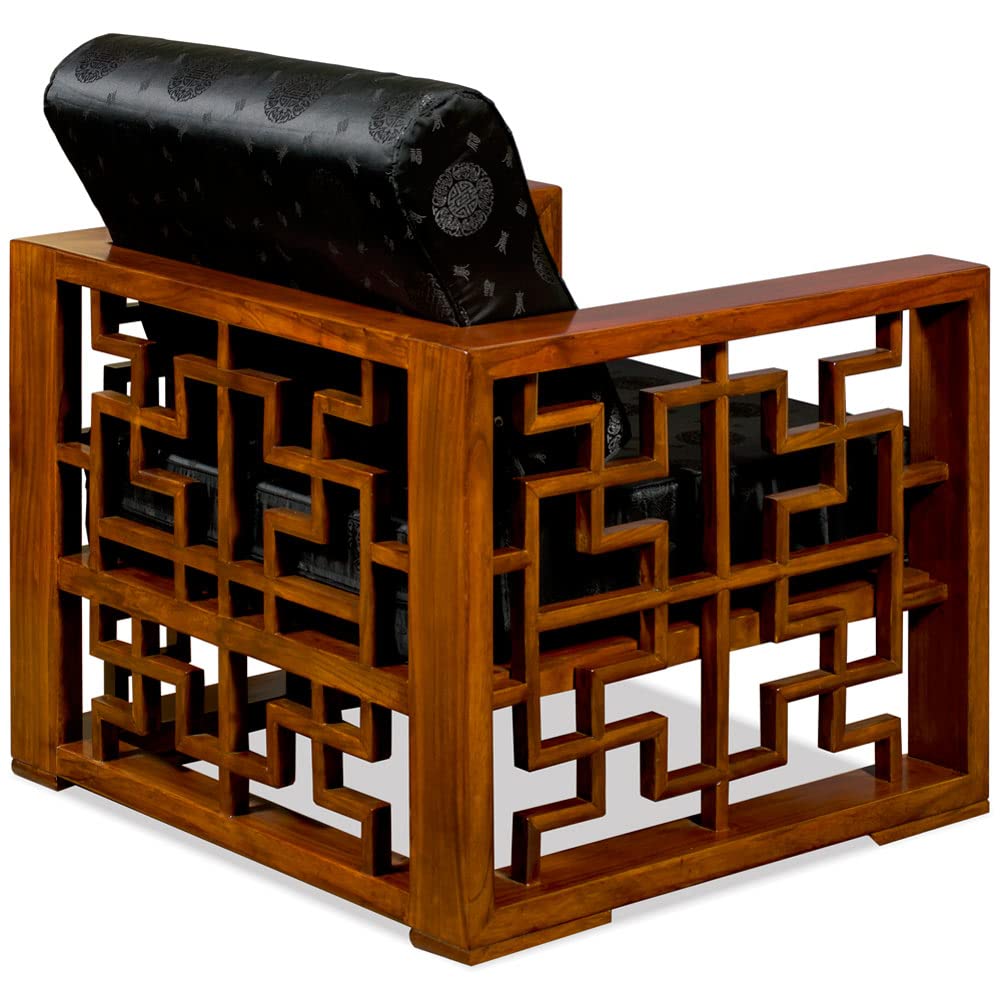 Buy China Furniture Online Mahogany Finish Elmwood Wang Zi Chinese Sofa