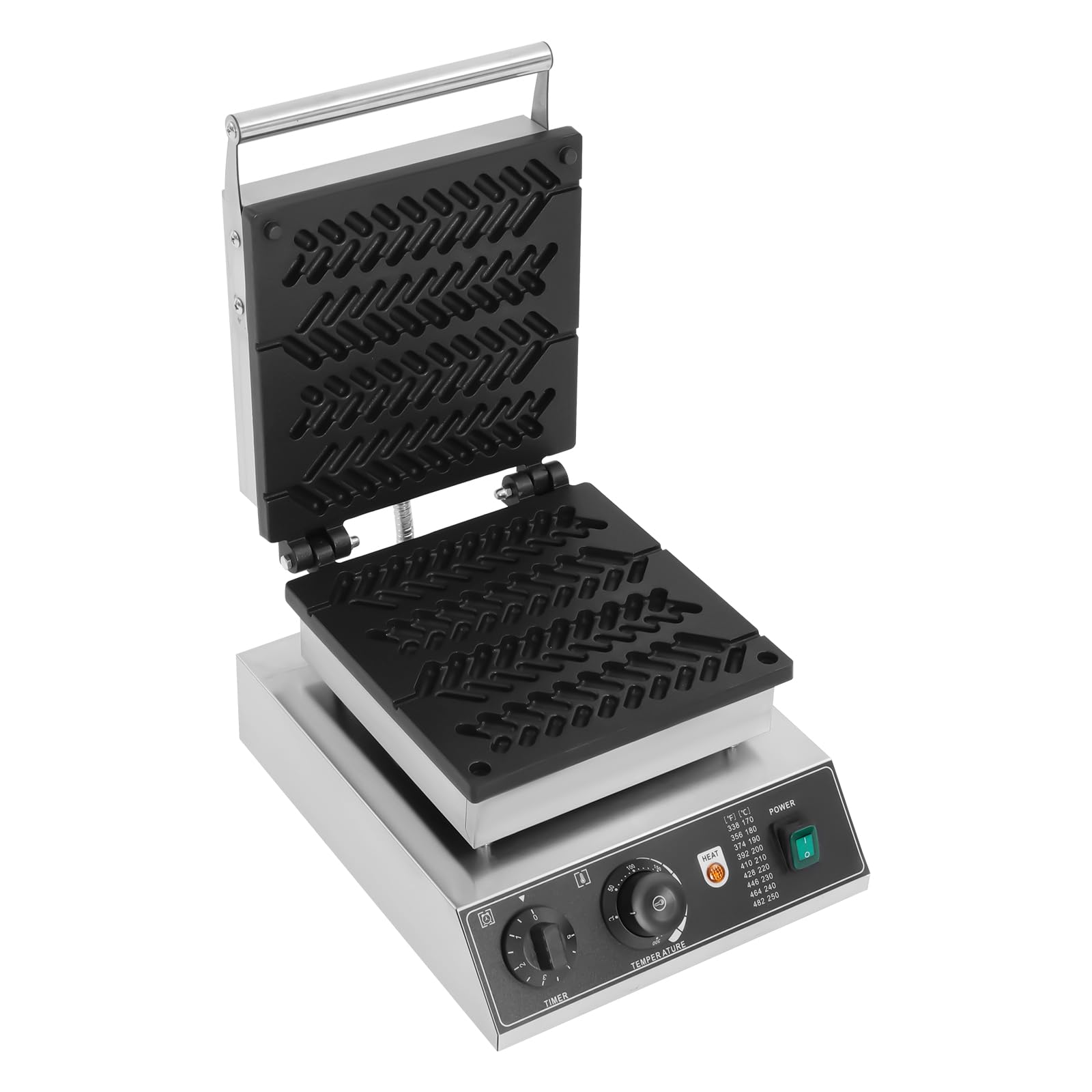 Utensile elettrico da panettiere commerciale antiaderente waffle maker per waffle maker 1700 W Commercial Grade rivestimento temperatura regolabile waffle per la casa cafe ristorante 220 V