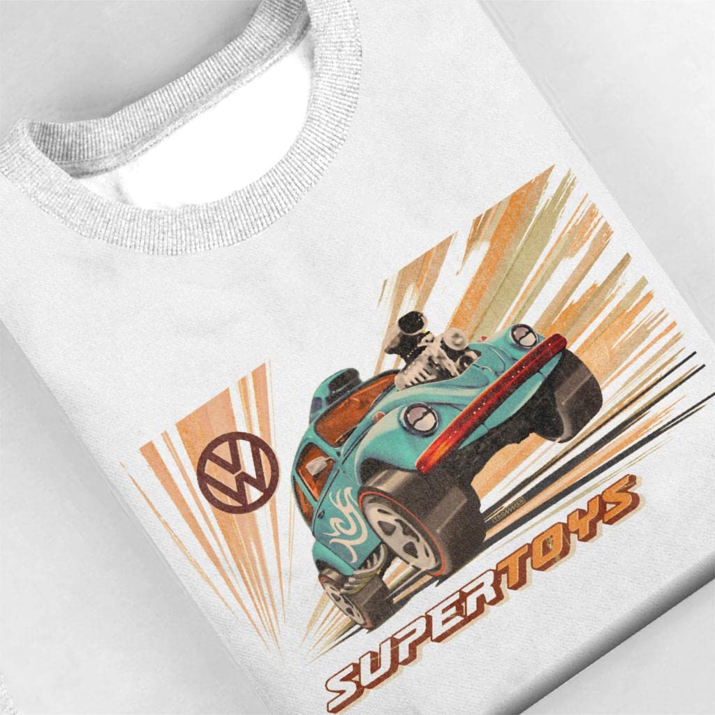 All+Every Volkswagen Super Toys Blue Monster Beetle bluza damska