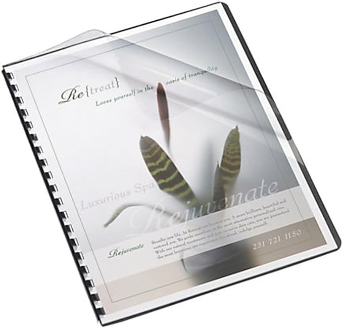 Office Depot(R) Poly Binding Covers, 8 3/4in. x 11 1/4in