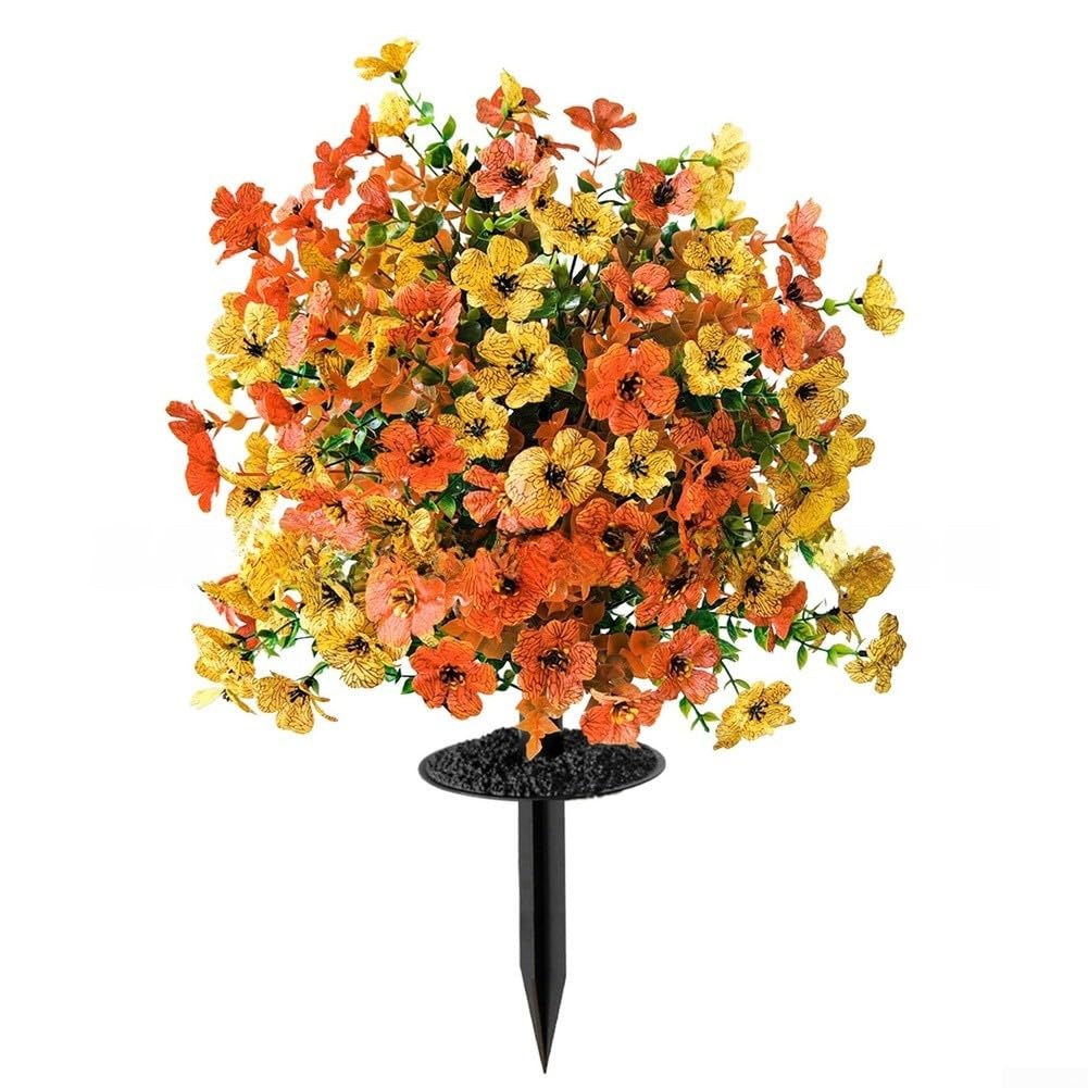 Fleurs violettes artificielles en soie pour raviver un intérieur