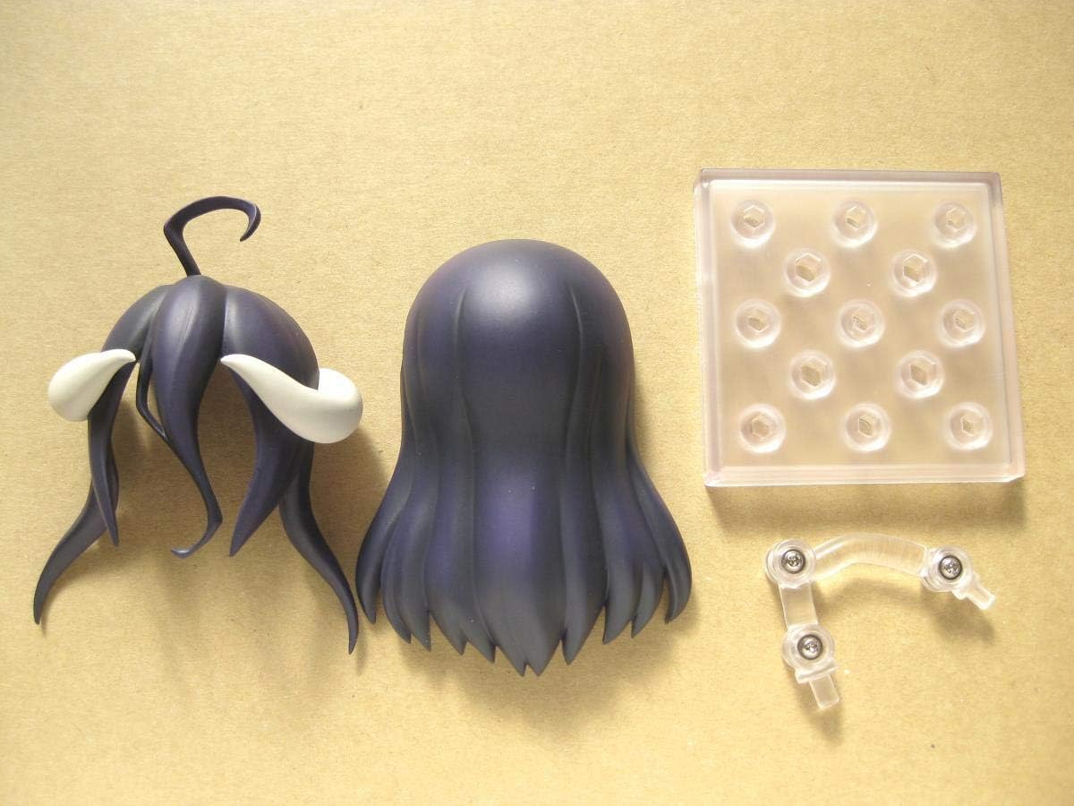 Amazon パーツ髪 頭ねんどろいど アルベド オーバーロード 黒髪 ブラック ロングヘアー ヤンデレ メンヘラ オビツ フィギュア ドール 通販