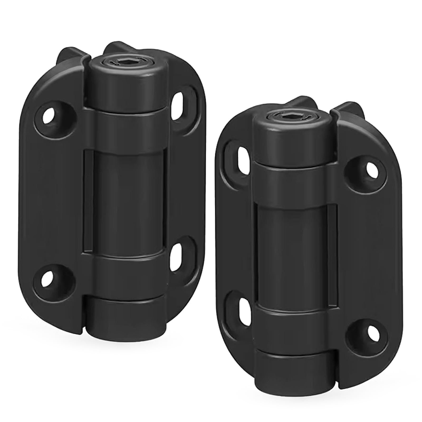 Tsophreniq Multicolor 2Pcs Adjustable Tension Hinges Gate Hardware Nylon Door Mechanism Damping Hinge For Furniture Cabinet Enduring Adjustable Tension Hinges