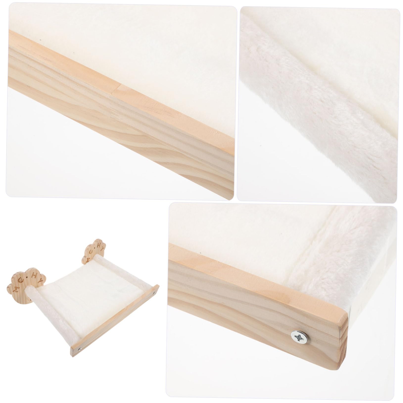 Hamac pour Chat Muraux Étagère Murale pour Lit De Chat Lit Suspendu Meuble Mural