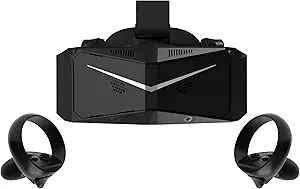 Pimax Crystal Light Prime PCVR Headset - 8K Resolution,QLED Display, Light & Comfortable,High Clarity VR for flight simulator, Compatible with MSFS, iRacing & More, DMAS & Lighthouse Tracking optional