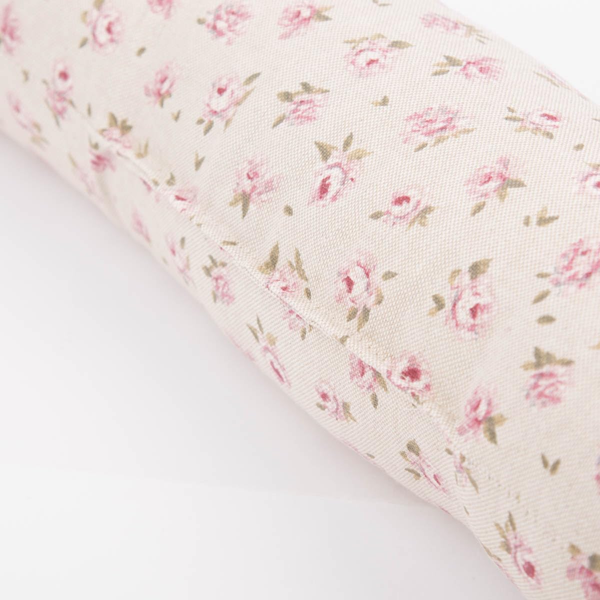 SCHÖNER LEBEN. Zugluftstopper Classic Little Rose Rosenblüten Natur rosa div. Größen, Auswahl:80cm Länge