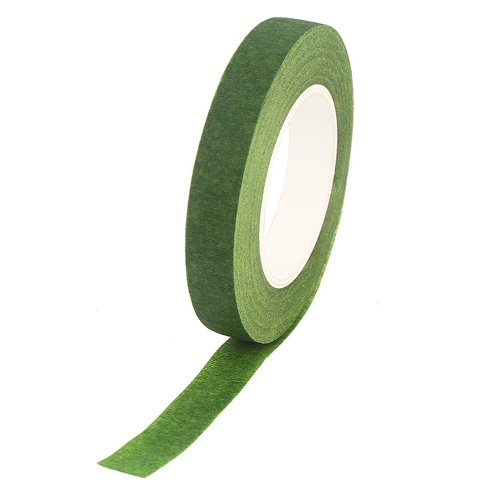 Rouleaux De Ruban Adhésif Floral Vert Pour Fleuriste, Emballage De