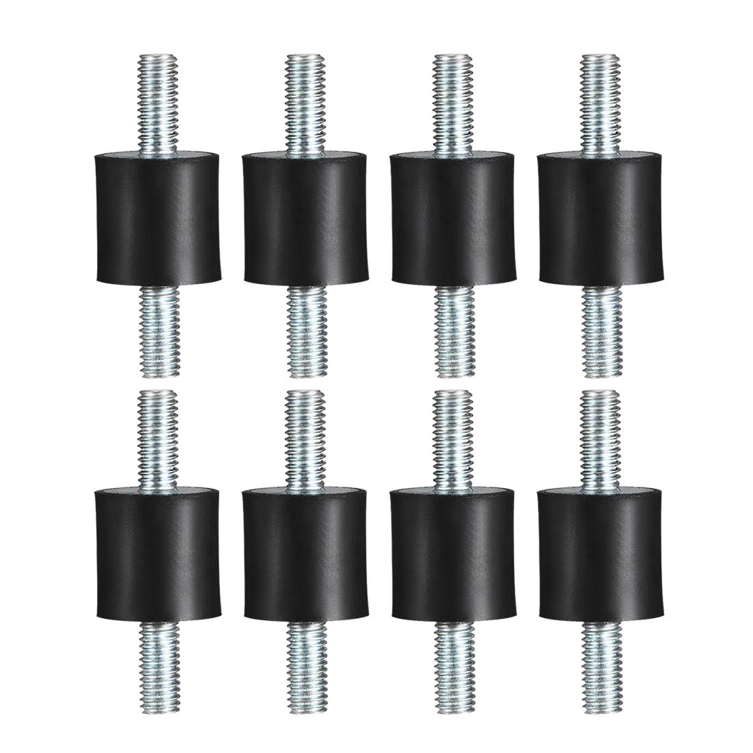 uxcell D15 x H10 Rubber Vibration Isolator Mounts Shock Absorber with M4 x 10mm Studs 8pcs — Amazon image 11
